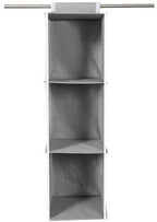 Cloth Organizer - Hanging 3 Shelves Wardrobe Organizer